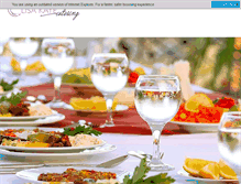Tablet Screenshot of lisakayecatering.com